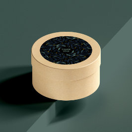 お水エレガント色の枝 ラウンドシール