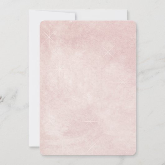 お泊まりパーティーの招待状 | 誕生日のスリーパー・パーティー 招待状 (裏面)