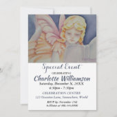 お泊まりパーティーイベント招待状 招待状 (正面)