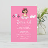 お泊まり会招待状 招待状 (スタンド正面)