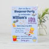 お泊りパーティー 招待状 (スタンド正面)