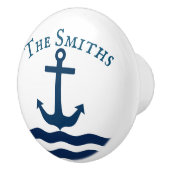 お洒落いかり航海の セラミックノブ (右)