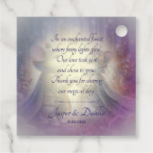 お洒落おとぎ話の森ファンタジー フェイバータグ (裏面)