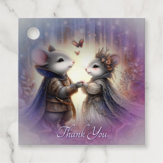 お洒落おとぎ話の森ファンタジー フェイバータグ (正面)