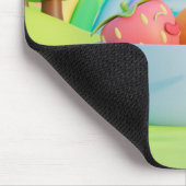 お洒落おとぎ話の横マウスパッド マウスパッド (コーナー)