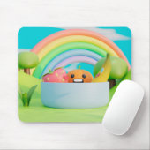 お洒落おとぎ話の横マウスパッド マウスパッド (マウス)