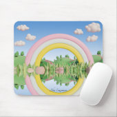 お洒落おとぎ話の横マウスパッド マウスパッド (マウス)