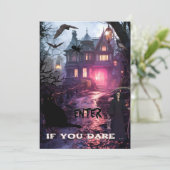 お洒落おもしろい怖いハローウィンパーティ 招待状 (スタンド正面)