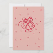 お洒落お気に入りのパーティー 招待状 (裏面)