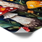 お洒落きのこ園 ポスター (角)