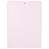 お洒落さくらんぼのパーソナライズされた花 クリップボード (裏面)