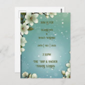 お洒落さくらんぼの花 ポストカード (正面/裏面)