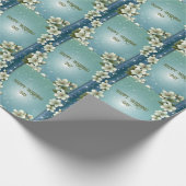 お洒落さくらんぼの花 ラッピングペーパー (角)