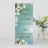 お洒落さくらんぼの花 招待状 (スタンド正面)