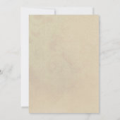 お洒落さくらんぼガーデンティーパーティーシャワー 招待状 (裏面)