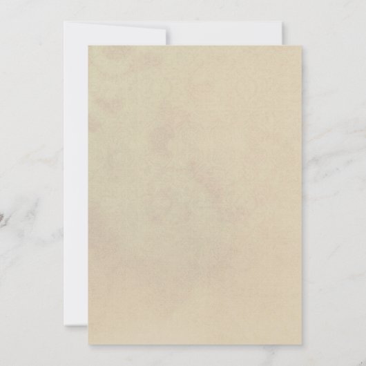 お洒落さくらんぼガーデンティーパーティーシャワー 招待状 (裏面)