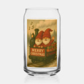 お洒落すてき格言ミュージカル表現 ガラス缶 (正面)