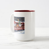 お洒落すてき格言ミュージカル表現 ツートーンマグカップ (正面左)