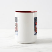 お洒落すてき格言ミュージカル表現 ツートーンマグカップ (中央)