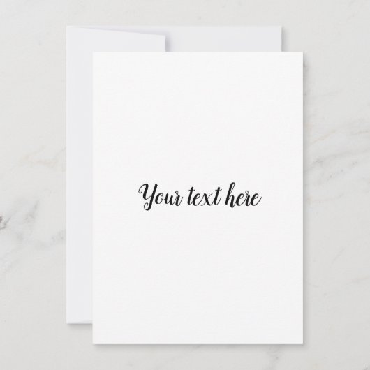 お洒落たった今結婚しましたありがとう サンキューカード (裏面)