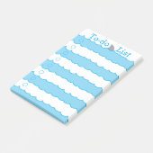 お洒落でおもしろいな鮫のひれおよび波のしなければならないことのリスト ポストイット (アングル)