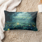 お洒落で活気づけるな夢の引用文 ランバークッション (ブランケット)