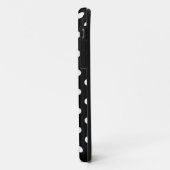 お洒落で黒い水玉模様 Case-Mate iPhoneケース (裏面/左)