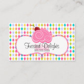 お洒落で、カラフルなベーカリー 名刺 (正面)