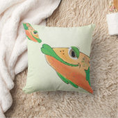 お洒落で、ファンキーで愛らしい魚の芸術 クッション (ブランケット)