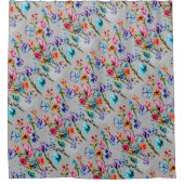 お洒落とカラフル シャワーカーテン (正面)