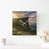お洒落とスタイリッシュ最高のWall Clock スクエア壁時計 (ホーム)