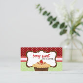 お洒落ないちごパイベーカリー 名刺 (スタンド正面)