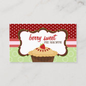 お洒落ないちごパイベーカリー 名刺 (正面)