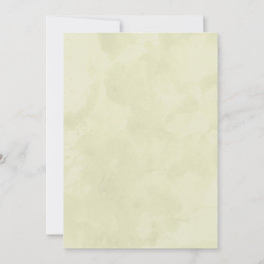 お洒落なおとぎ話の城の結婚式招待状 招待状 (裏面)