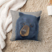 お洒落なくまが付いている装飾用クッション クッション (ブランケット)