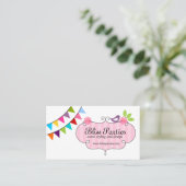 お洒落なイベントのスタイルを作ることおよびデザイン 名刺 (スタンド正面)