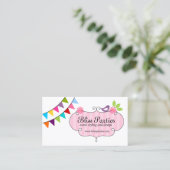 お洒落なイベントのスタイルを作ることおよびデザイン 名刺 (スタンド正面)