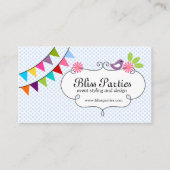 お洒落なイベントのスタイルを作ることおよびデザイン 名刺 (正面)