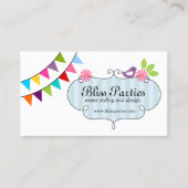 お洒落なイベントのスタイルを作ることおよびデザイン 名刺 (正面)