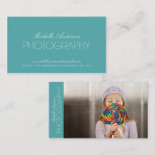 お洒落なカメラマン%PIPE%の写真撮影の名刺 名刺 (正面/裏面)