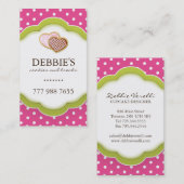 お洒落なクッキーの名刺 名刺 (正面/裏面)