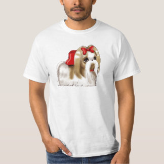 お洒落なシーズー（犬） TZU犬 Tシャツ