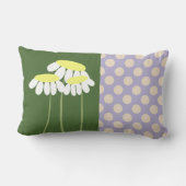 お洒落なソーシャルワーカーの枕紫色 ランバークッション (裏面)