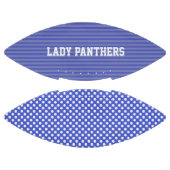 お洒落なタマキビの青くカスタムなフットボール アメリカンフットボール (パネル)