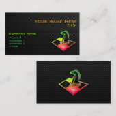 お洒落なチェス 名刺 (正面/裏面)