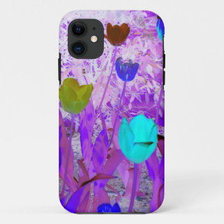 お洒落なチューリップ iPhone 11 ケース