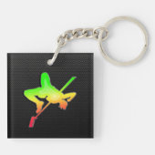 お洒落なハイジャンプ キーホルダー (裏面)