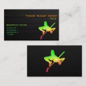 お洒落なハイジャンプ 名刺 (正面/裏面)