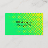 お洒落なハムスターのカスタムなお母さんカード コーリングカード (裏面)