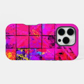 お洒落なパターンデザイン iPhoneケース (裏面横)